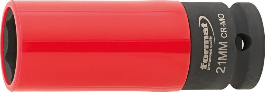 Silový adaptér pre nástrčné kľúče s plastovým puzdrom 1/2" 21 x 85 mm FORMAT