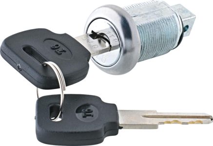 Náhradný zámok sada 2 zámky + 4 kľúče pre dielenský stôl na kolieskach