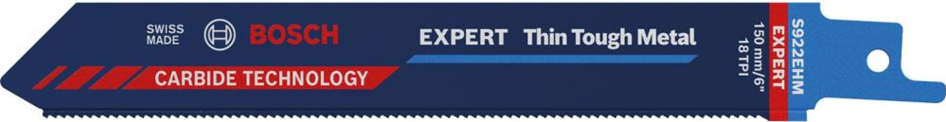 List pre šablovitú pílu EXPERT S 922 EHM Bosch