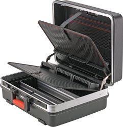 Kufrík na náradie 470x365x200 mm ABS tabuľa s nástrčnými modulmi FORMAT