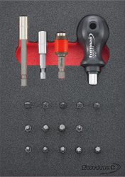 Modul na náradie 1/9 pre sortiment bitov FORMAT