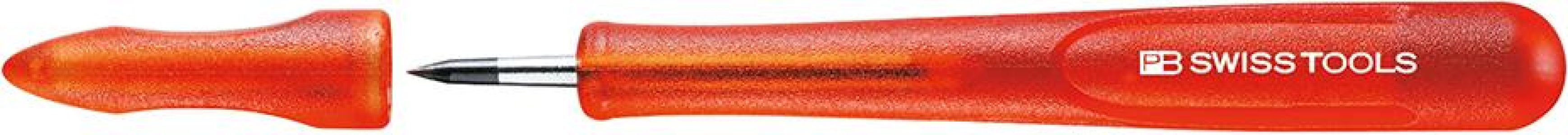 Rysovacia ihla z TK 4x135 mm s krytom a plastovou rukoväťou PB Swiss Tools