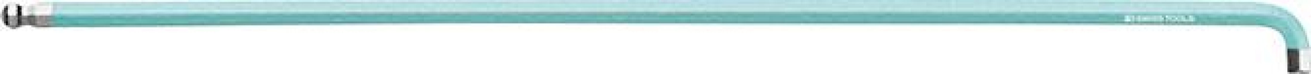 Krátky inbusový kľúč zahnutý 90+100° Rainbow s guľovou hlavou 1