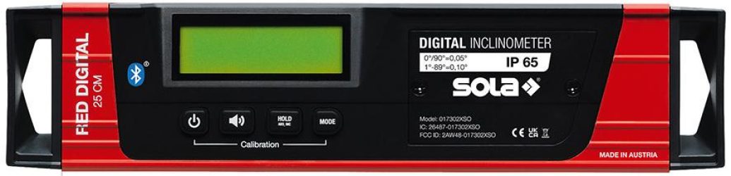 Digitálna vodováha RED 25 digital Sola