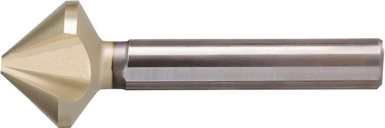 Kužeľový záhlbník nerovnomerný rozstup HSS ZrN 90° 31 mm stopka s 3 plochami BECK