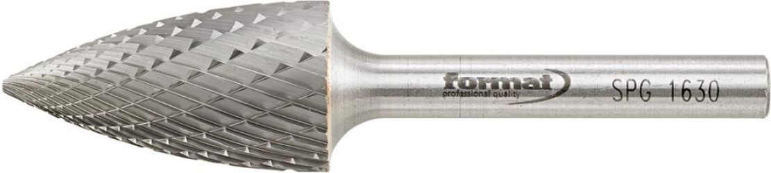 Technická fréza TK tvar oblúka s hrotom 1630 C 6 mm 16 x 30 mm FORMAT