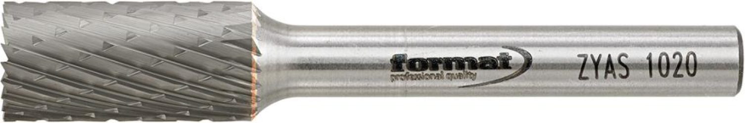 Technická fréza TK cylindrická s čelným ozubením 1020 C 6 mm 10 x 20 mm FORMAT