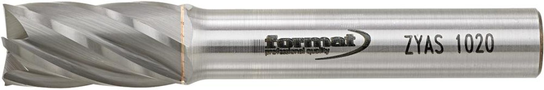 Frézovací kolík HM valcovitý s čelným ozubením 1020 hliník 6 mm10x20 mm FORMAT