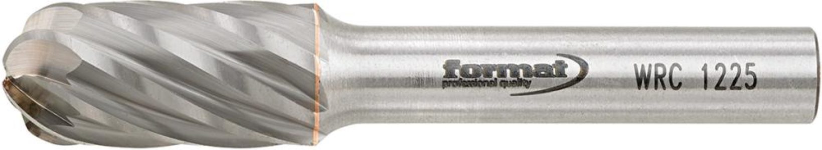 Frézovací kolík HM valcovitý okrúhly tvar 1225 hliník 6 mm 12 x 25 mm FORMAT