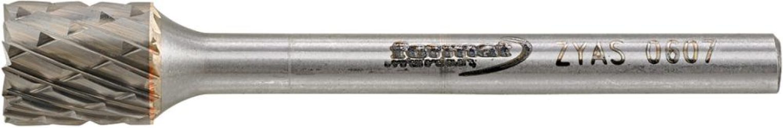 Malé frézovacie teliesko TK valcové s čelným ozubením 0607 C 3 mm 6x7 mm FORMAT