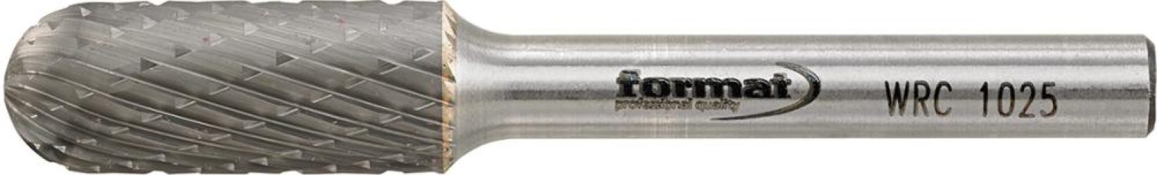 Technická fréza TK okrúhly tvar valca 1025 C 6 mm 10 x 25 mm FORMAT