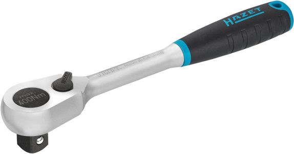 Račňa s prepínacou páčkou 1/2" 90 zubov 200 mm 916HPK Hazet