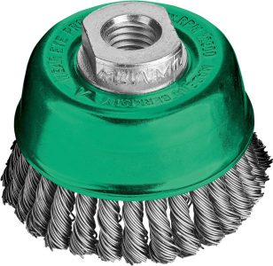 Hrncová kefa ušľachtilá oceľ zapletená 65x0