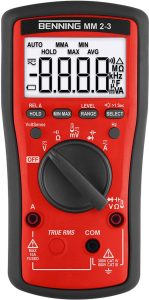 Digitálny multimeter MM 2-3 Benning
