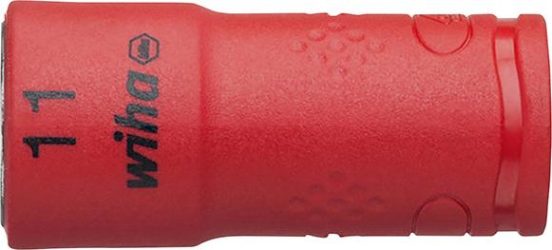 Adaptér nástrčných kľúčov 6-hranný 1/4" 11 mm VDE Wiha