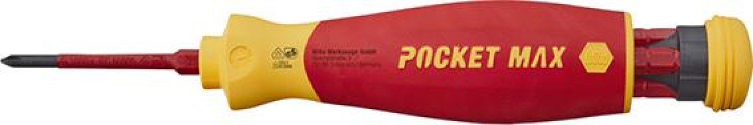 Skrutkovač so zásobníkom PocketMax VDE 4-dielna sada Wiha