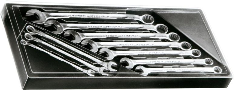 Sada kombinovaných očkových a vidlicových kľúčov DIN3113B 8-19 mm 10-dielna Stahlwille