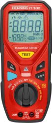 Merací prístroj izolačného odporu IT 100 Benning