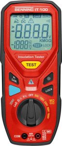 Merací prístroj izolačného odporu IT 100 Benning