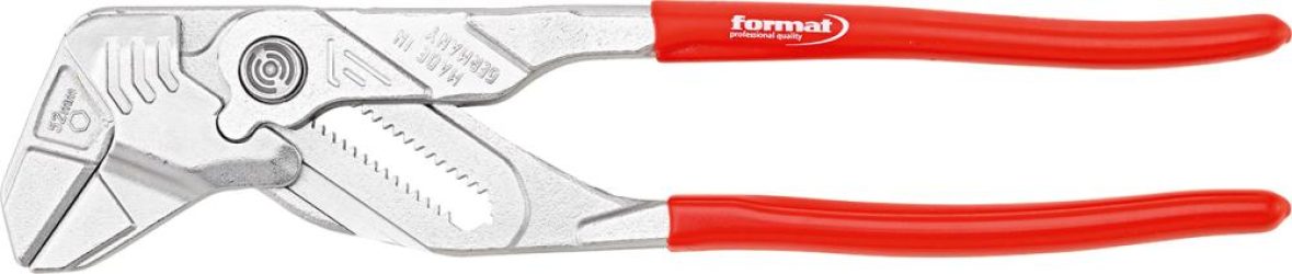 Kliešťové kľúče 250 mm pochrómované s plastovým puzdrom FORMAT