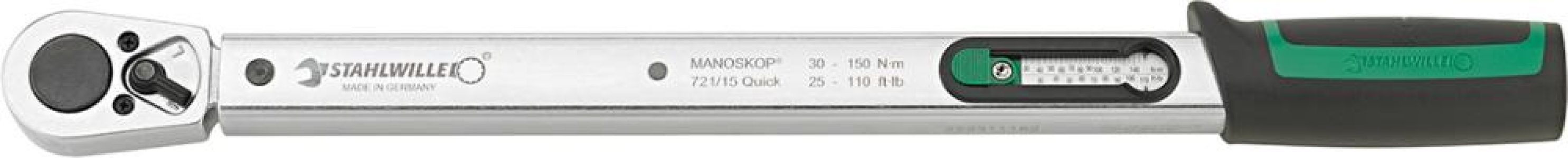 Momentový kľúč 721/15Q 30 – 150 Nm 1/2" Stahlwille