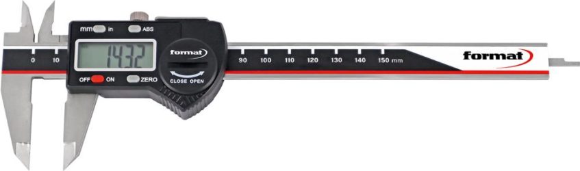 Posuvné meradlo digitálneIP54 s dátovým výstupom 150 mm ET FORMAT