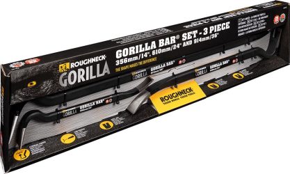 Súprava vyťahovacích klincov 3-dielna 350+600+900 mm Gorilla Bar