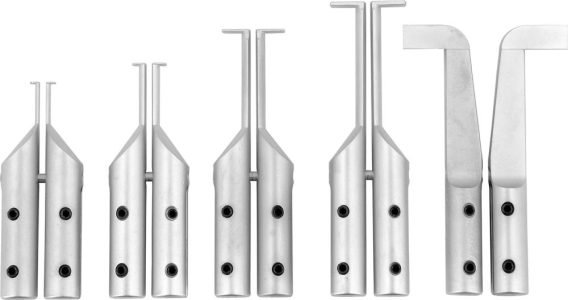 Drážkové meracie nadstavce 5 ks FORMAT