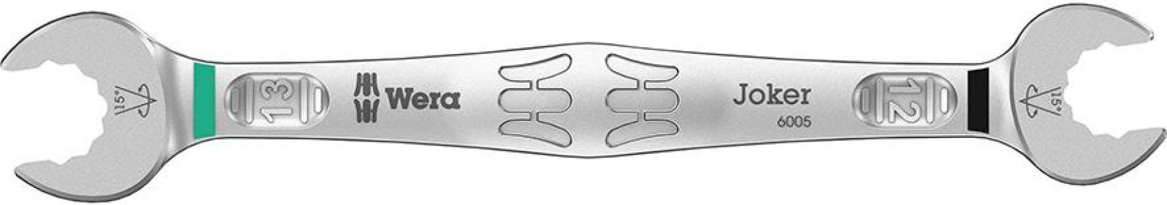 Obojstranný otvorený kľúčJoker Obojstranný otvorený kľúč Joker 12x13mm Wera