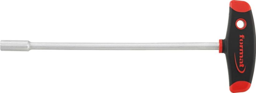 Nástrčkový kľúč s T rukoväťou 8x230mm FORMAT