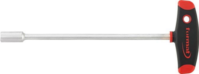 Nástrčkový kľúč s T rukoväťou 10x230mm FORMAT