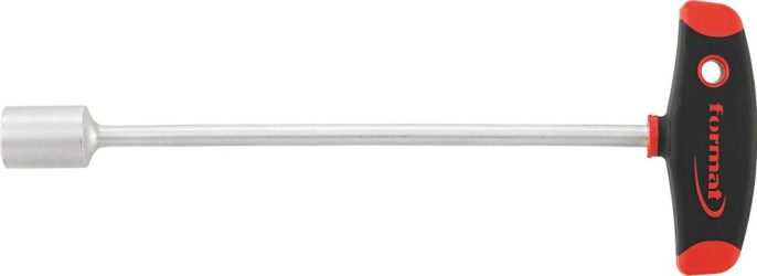 Nástrčkový kľúč s T rukoväťou 17x230mm FORMAT