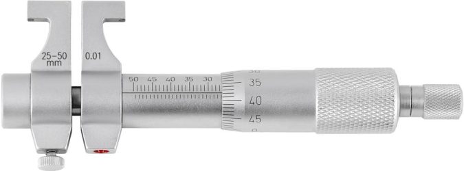 Vnútorný mikrometer s meracími plochami z TK 25 – 50 mm FORTIS