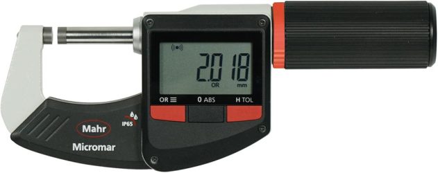 Digitálne strmeňový mikrometerMICROMAHR 40 EWRi-L IP65 75 - 100 mm Int. wirelessMAHR