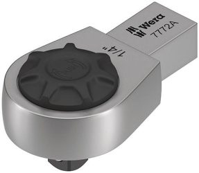 Nástrčná prepínacia račňa1/4" 9x12mm 72Zähne Wera