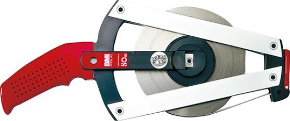 Rámové meracie pásmo nehrdzavejúce 50 m x 13 mm Začiatok meradla A Flextop Ergoline BMI