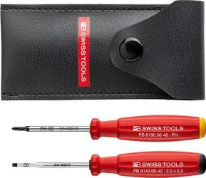 Súprava miniskrutkovačov PH00 + drážka 0