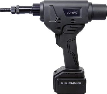 Akumulátorové náradie na slepé nitovacie matice GO-RN 2 v kufríku 2 Ah 36W 2x akumulátor a