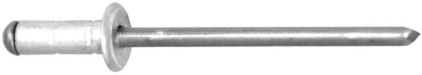 Nit trhací viacrozsahový oceľová/oceľová plochá okrúhla hlava 4