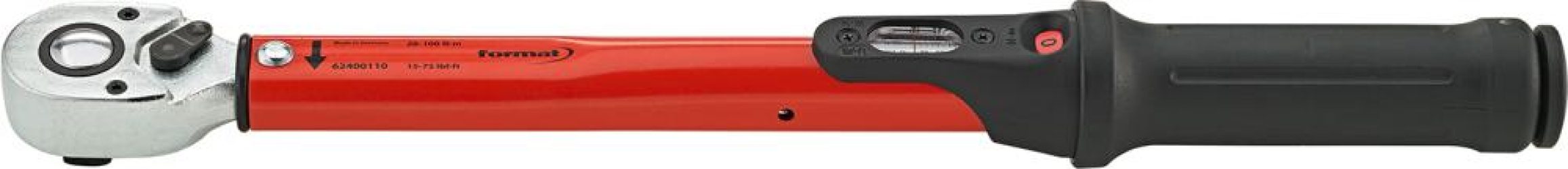 Momentový kľúč s pákovou prepínacou račňou 20 – 100 Nm 1/2" FORMAT