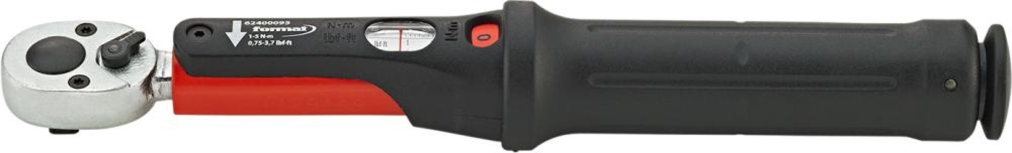 Momentový kľúč s pákovou prepínacou račňou 1 – 5 Nm 1/4" FORMAT