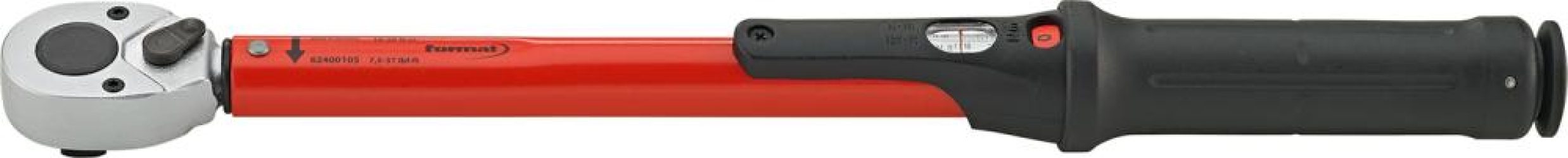 Momentový kľúč s pákovou prepínacou račňou 10 – 50 Nm 3/8" FORMAT