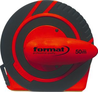 polyamidové 50mx15 mm s rukoväťou Začiatok meradla A FORMAT