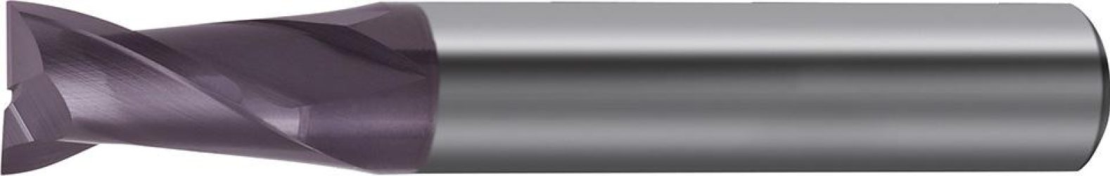 Stopková fréza krátka DIN6527 VHM Z2 stopka HA 20mm FORMAT