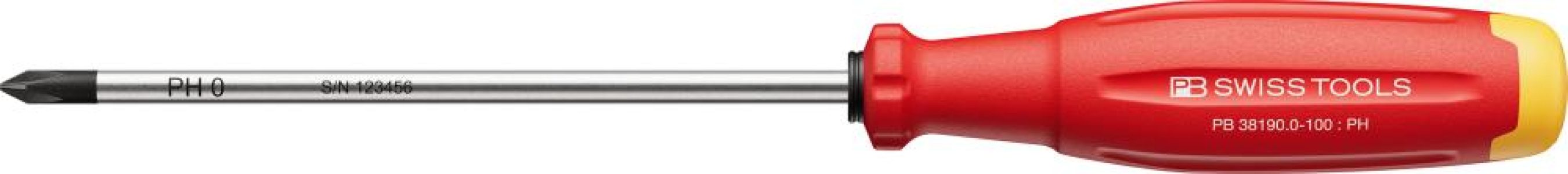 Skrutkovač PH0x100mm SwissGrip EVO PB Swiss