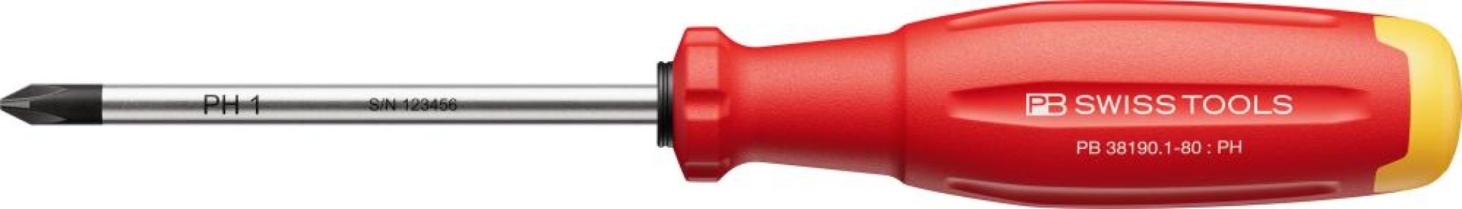 Skrutkovač PH1x 80mm SwissGrip EVO PB Swiss