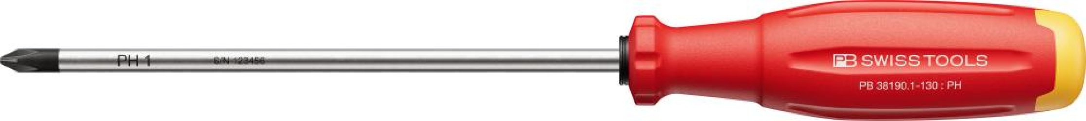 Skrutkovač PH1x130mm SwissGrip EVO PB Swiss