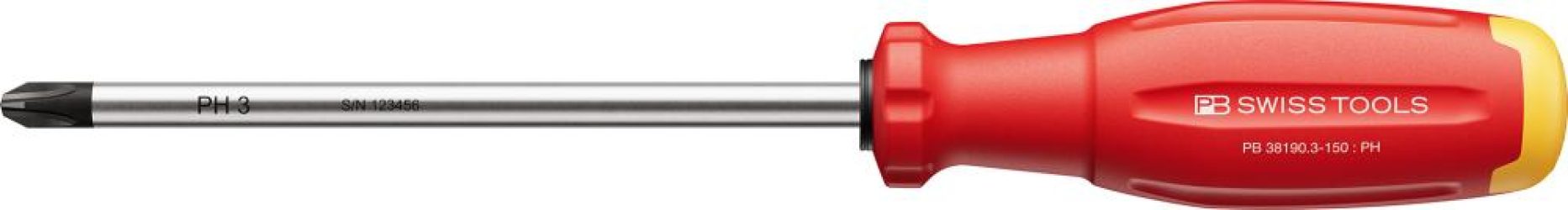 Skrutkovač PH3x150mm SwissGrip EVO PB Swiss