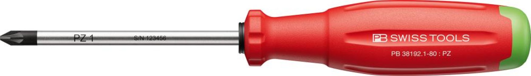 Skrutkovač PZ1x 80mm SwissGrip EVO PB Swiss
