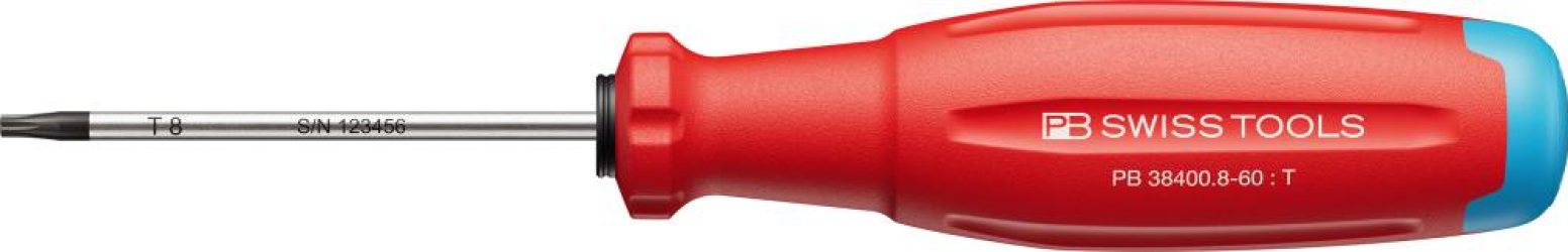 Skrutkovač T8x 60mm SwissGrip EVO PB Swiss